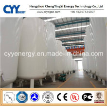 Tanque de almacenamiento de argón de dióxido de carbono de nitrógeno líquido de oxígeno líquido usado industrial con diferentes capacidades